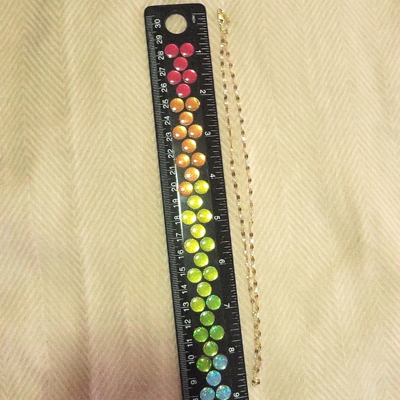 Elegant Gold On .925 Silver Necklace - Picture 2 of 6